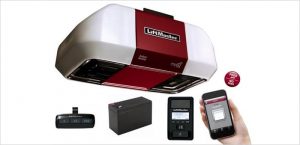 A Liftmaster 8550W Belt Drive Garage Door Opener