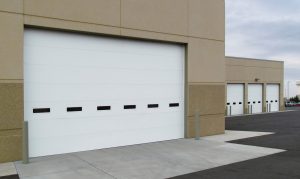 Clopay commercial overhead door model 3722 installed by WM Haws Overhead Doors