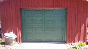 Colour Blast finish Clopay Classic Collection door with elegant short panel design