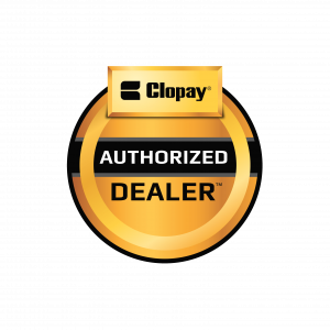 Clopay authorized dealer logo for WM Haws Overhead Doors