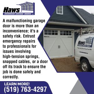 Haws Overhead Garage Doors: emergency garage door repair experts. 