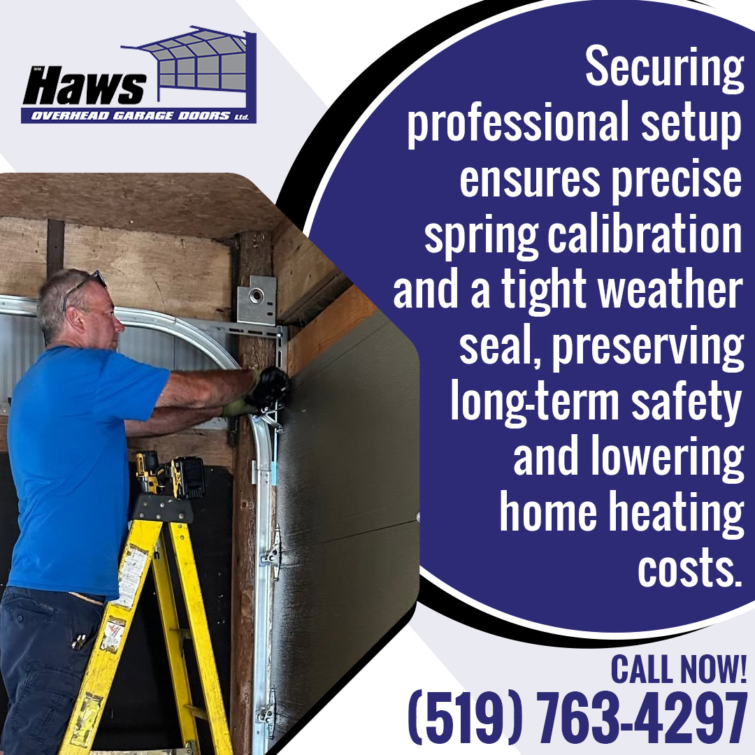 Expert garage door installation ensures proper spring calibration, a secure weather seal, and smooth operation, helping improve safety, energy efficiency, and long-term reliability.